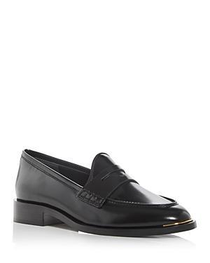 Calfskin Leather Penny Loafers Product Image