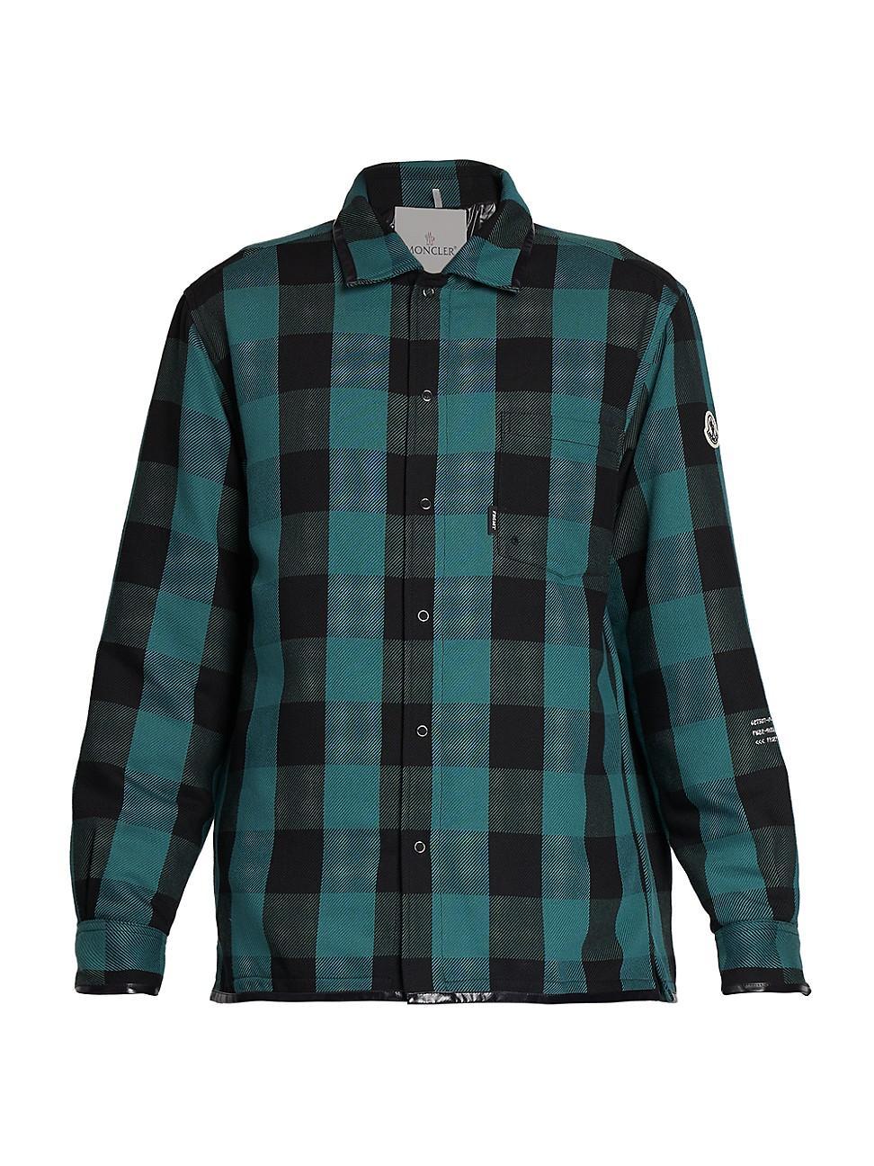 Mens 7 Moncler FRGMT Plaid Simmon Jacket Product Image