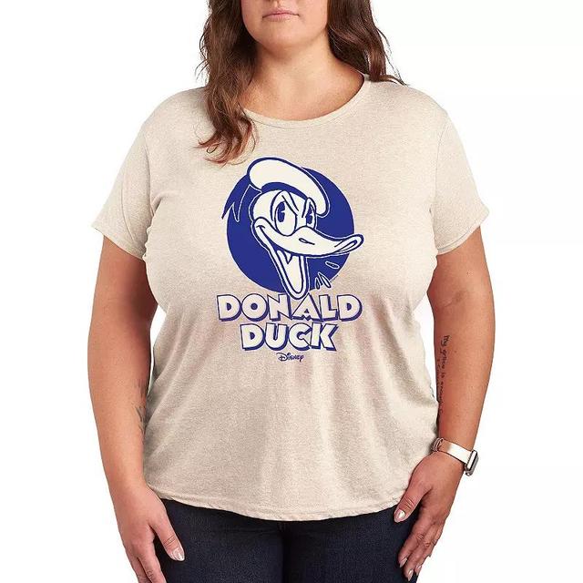 Disneys Donald Duck Plus Classic Graphic Tee, Womens Product Image