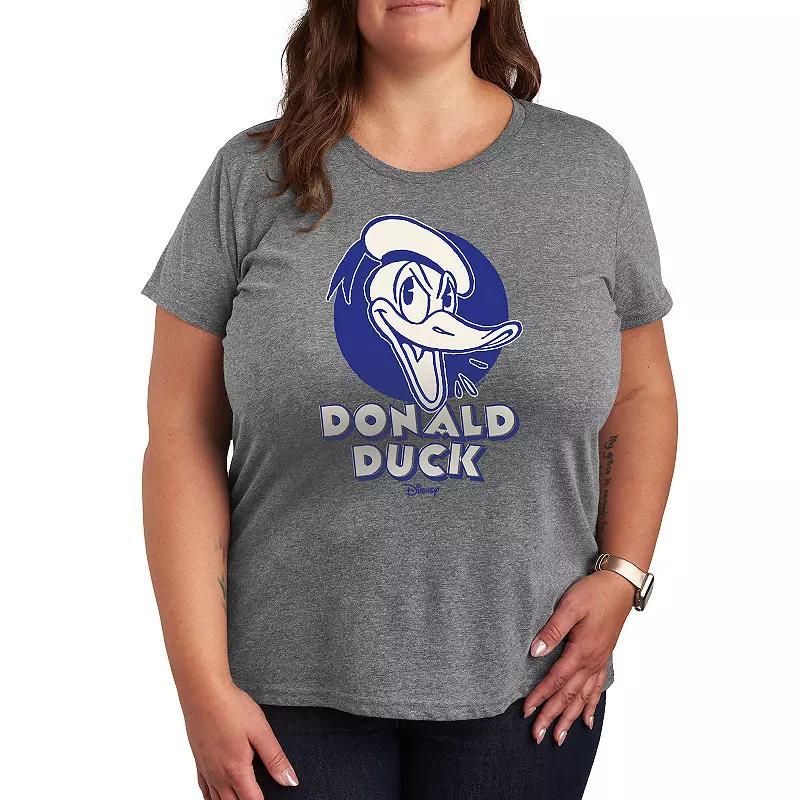 Disneys Donald Duck Plus Classic Graphic Tee, Womens Product Image