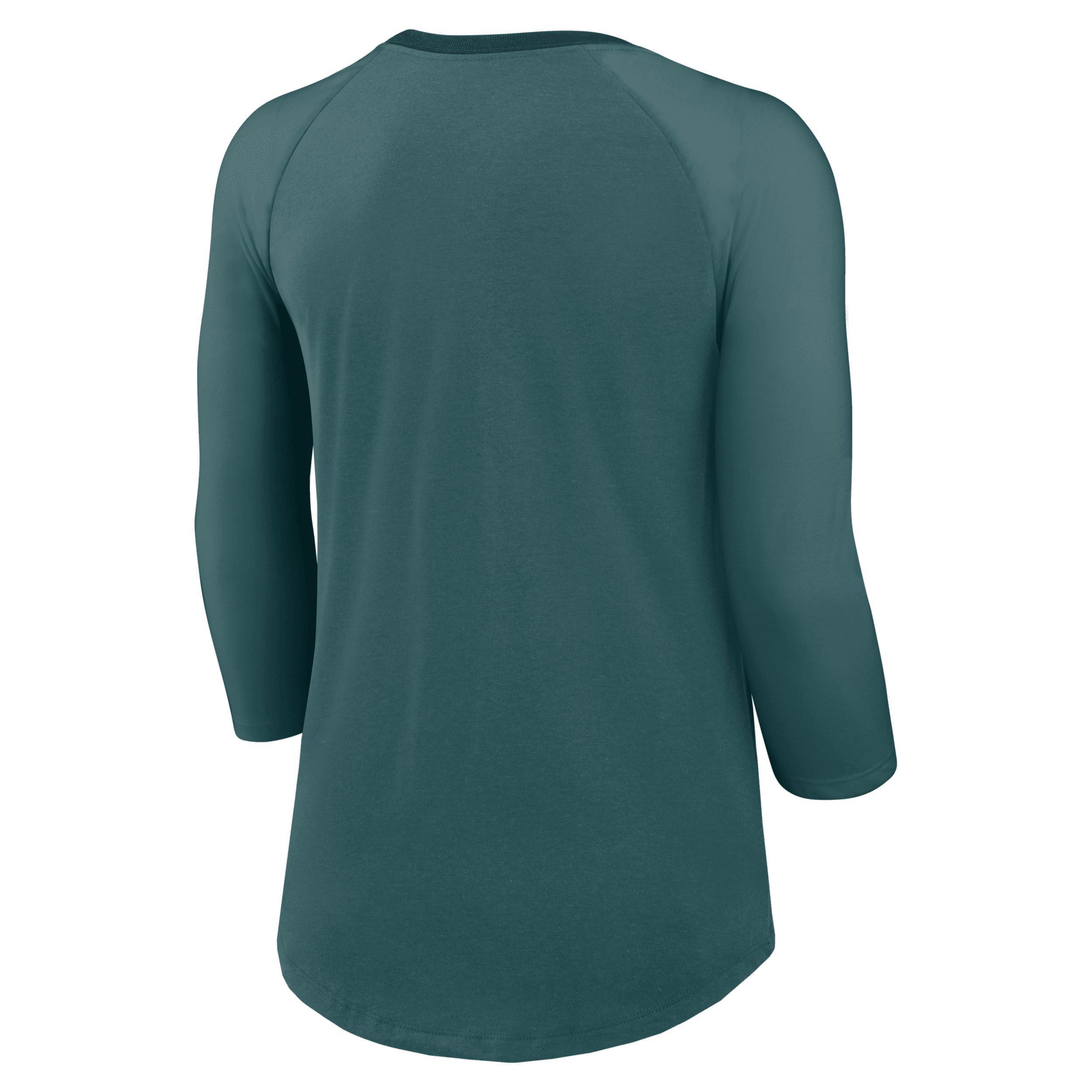 Philadelphia Eagles Women's Nike NFL 3/4-Sleeve T-Shirt Product Image