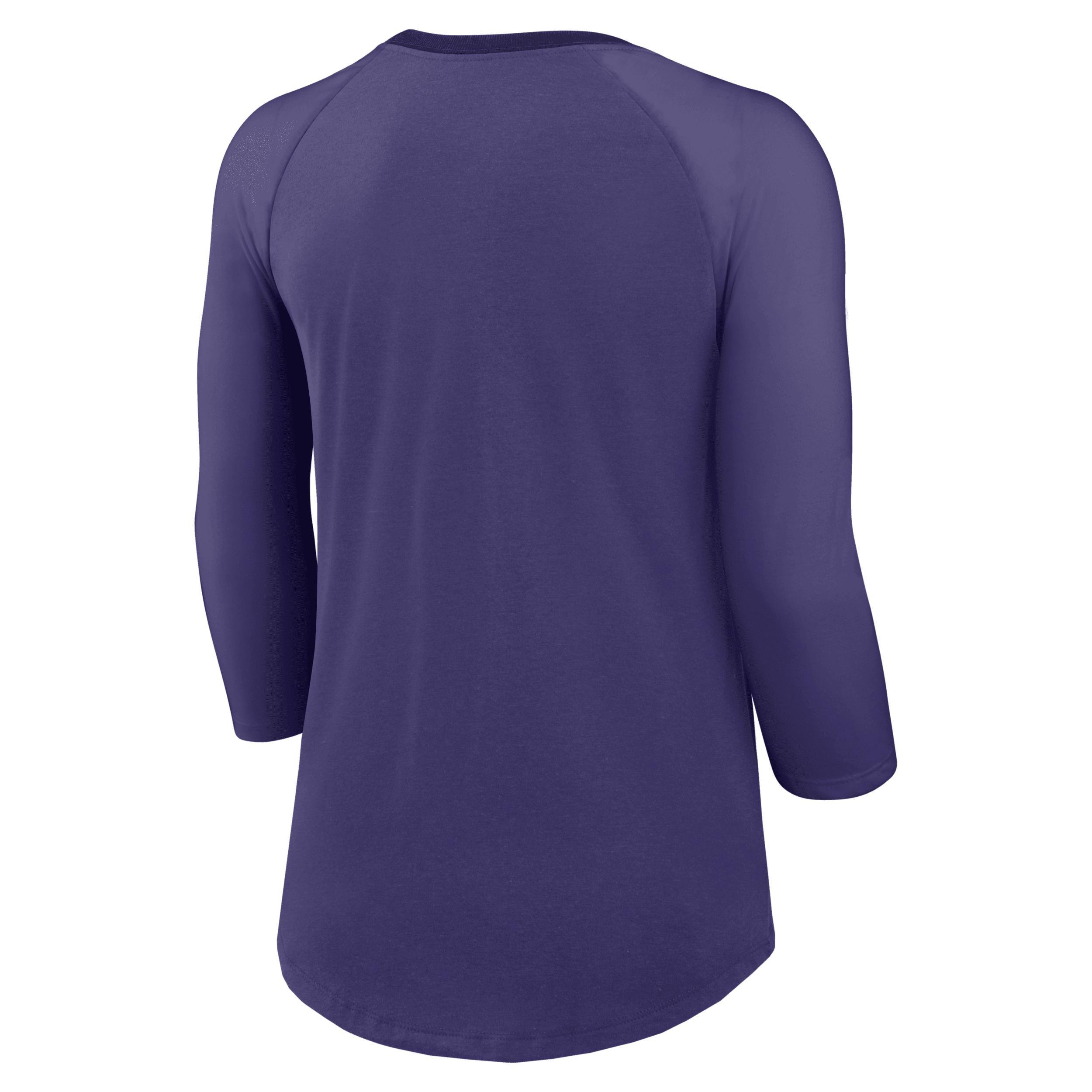 Baltimore Ravens Nike Women's NFL 3/4-Sleeve T-Shirt Product Image