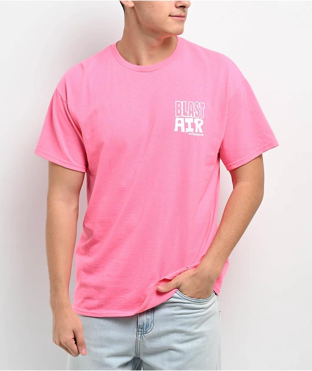 Airblaster Correct Saftey Pink T-Shirt Product Image