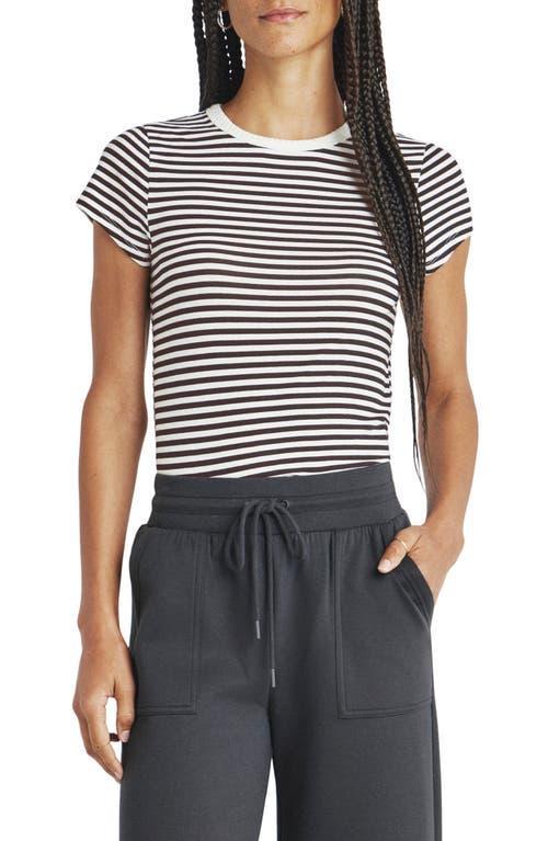 Splendid Candice Stripe Linen Blend T-Shirt Product Image