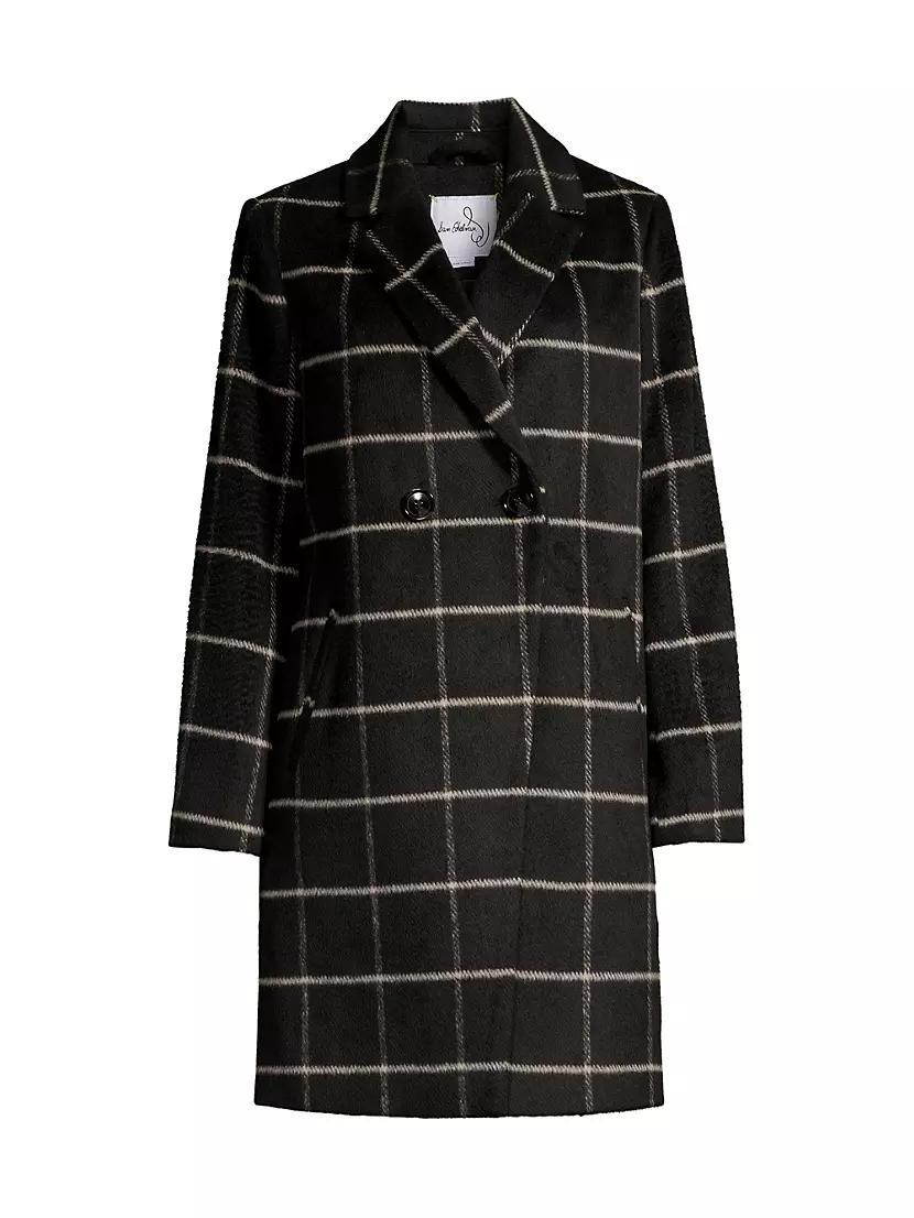 Plaid Double-Breasted Coat product image