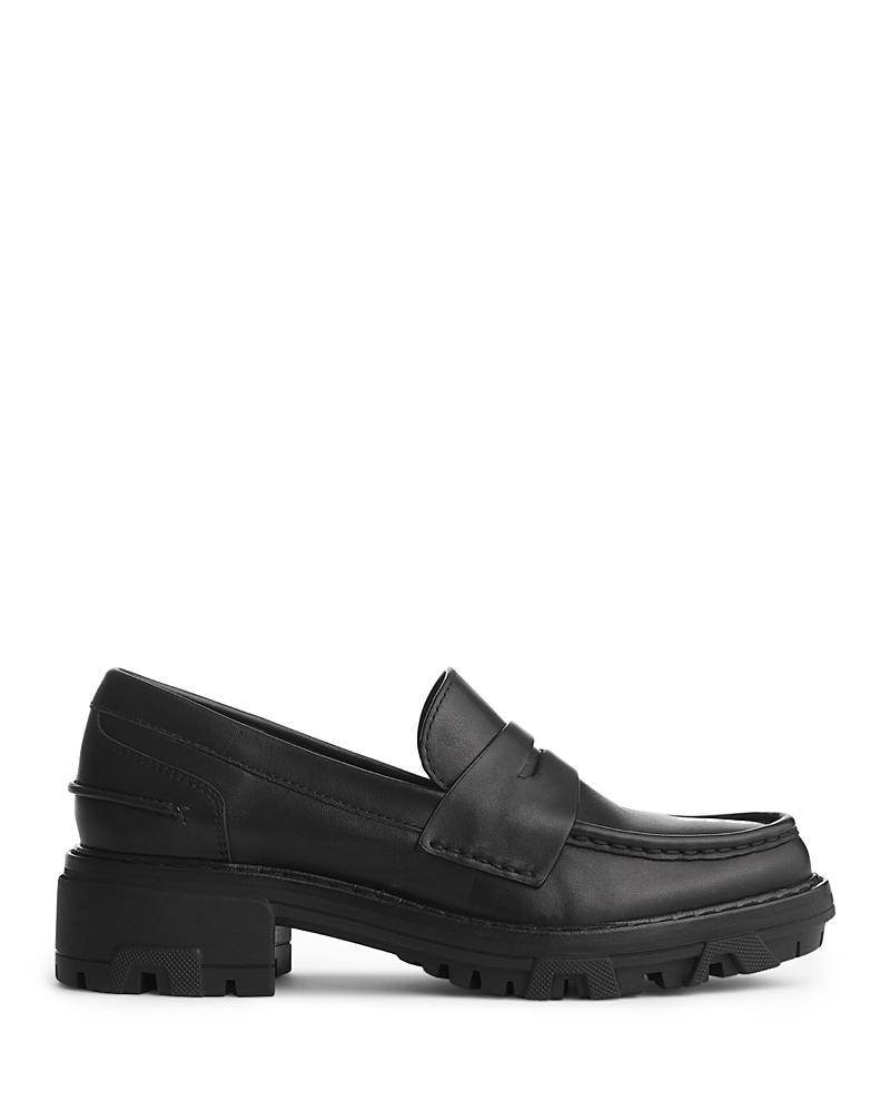 Womens Shiloh Leather Lug-Sole Loafers Product Image