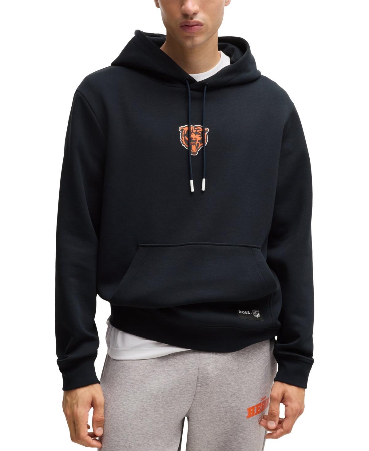 HUGO BOSS Boss X Nfl Interlock Hoodie With Special Branding In Giants Product Image