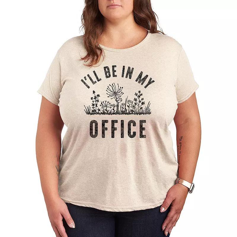 Plus Ill Be In My Office Graphic Tee, Womens Product Image