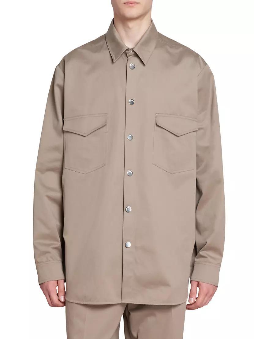 Kinny Cotton Button-Front Shirt Product Image