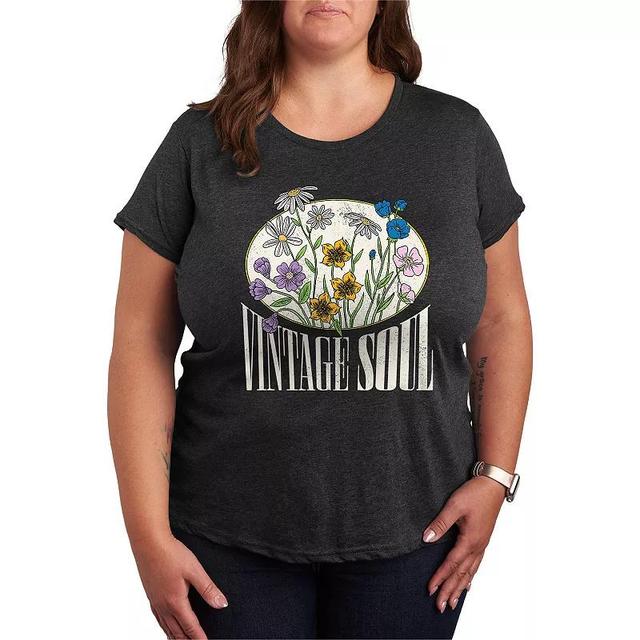 Plus Size Vintage Soul Graphic Tee, Womens Product Image