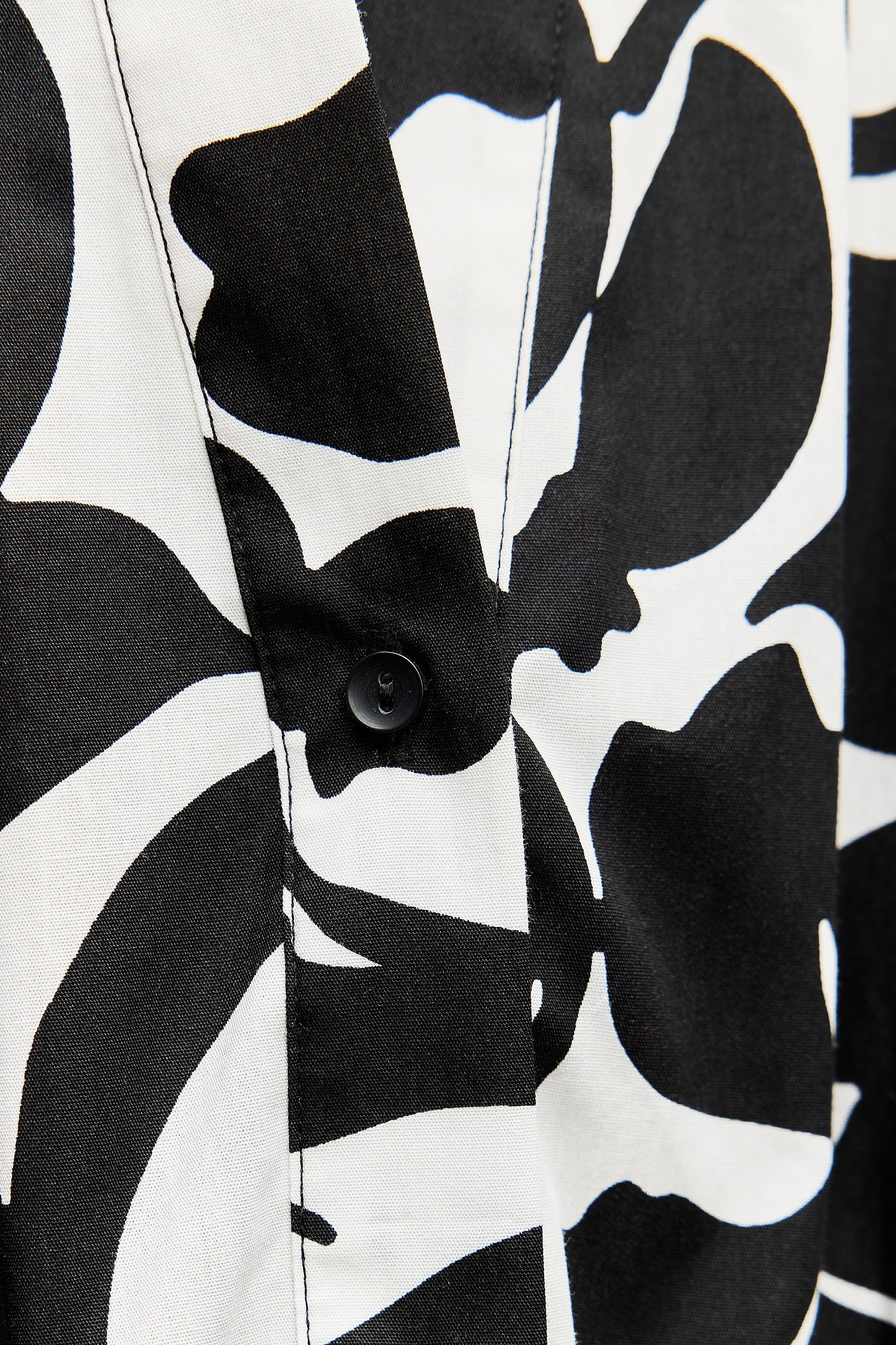 PRINTED POPLIN DRESS Product Image