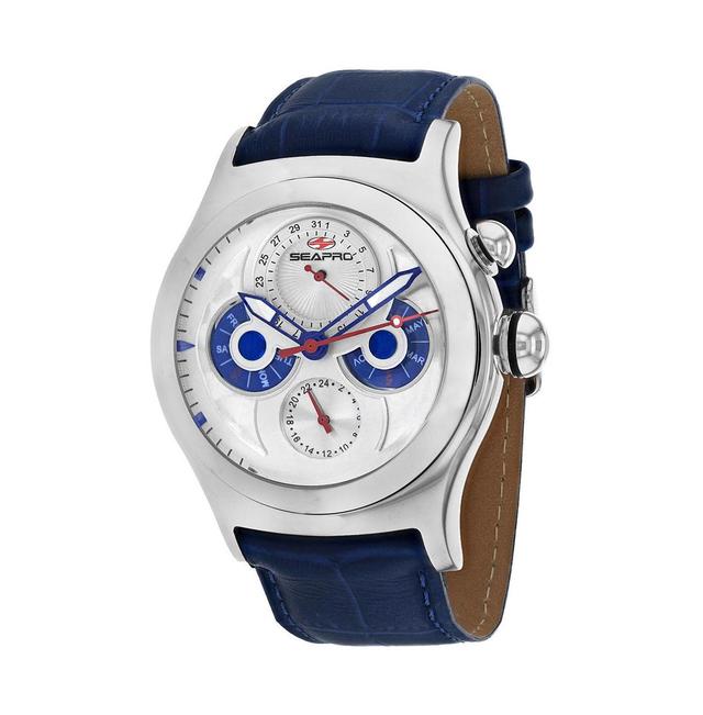 Seapro Mens Chronoscope White Dial Watch - SP0130 - White Product Image