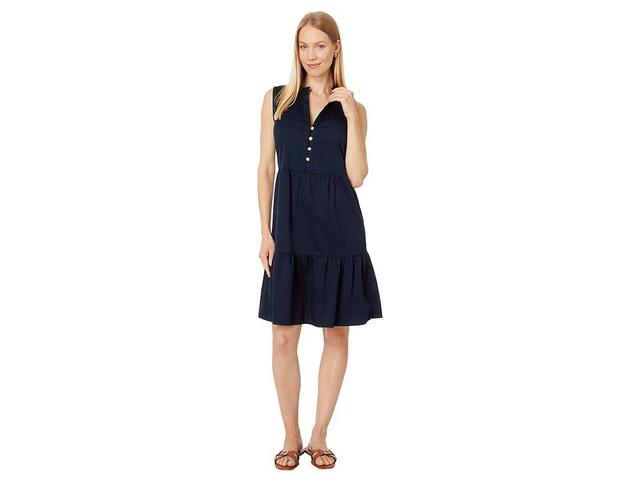 NIC+ZOE Tia Dress (Dark Indigo) Women's Dress Product Image