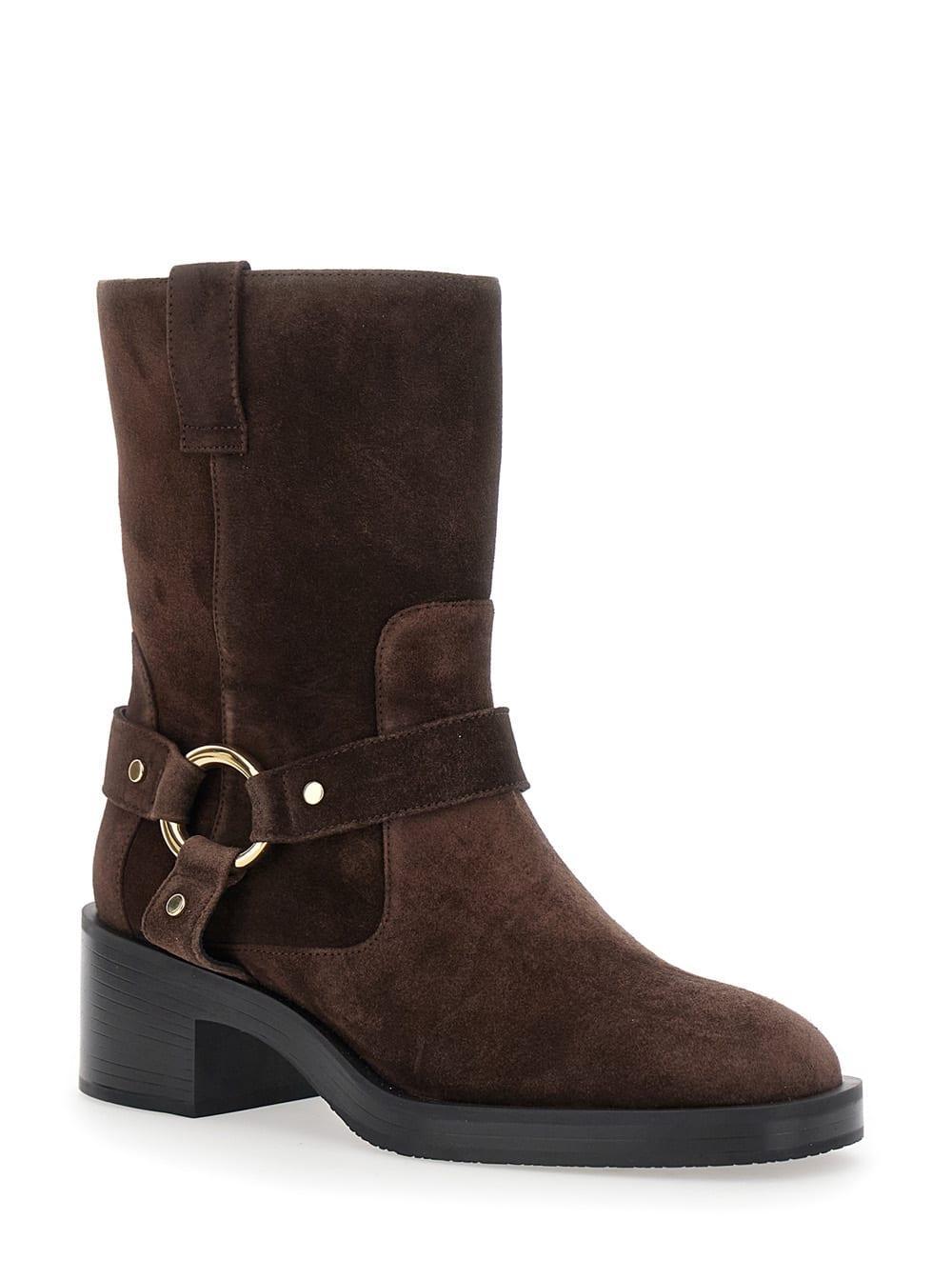 STUART WEITZMAN Jax Bootie In Hickory Product Image