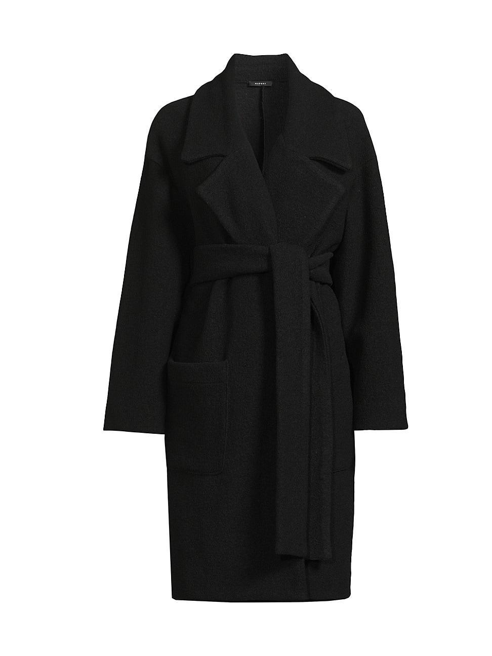 Womens Boiled Wool Coat product image