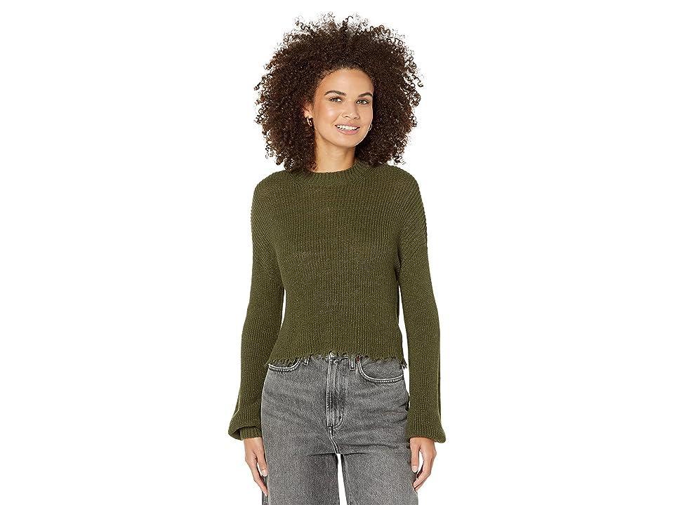 Steve Madden Camille Sweater (Olive Night) Women's Sweater Product Image