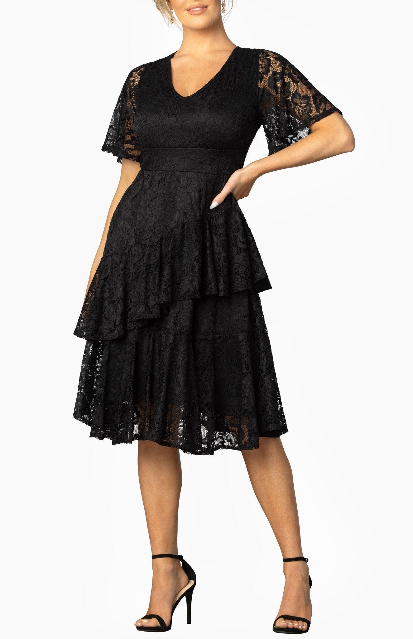 Lace Affair Cocktail Dress Product Image