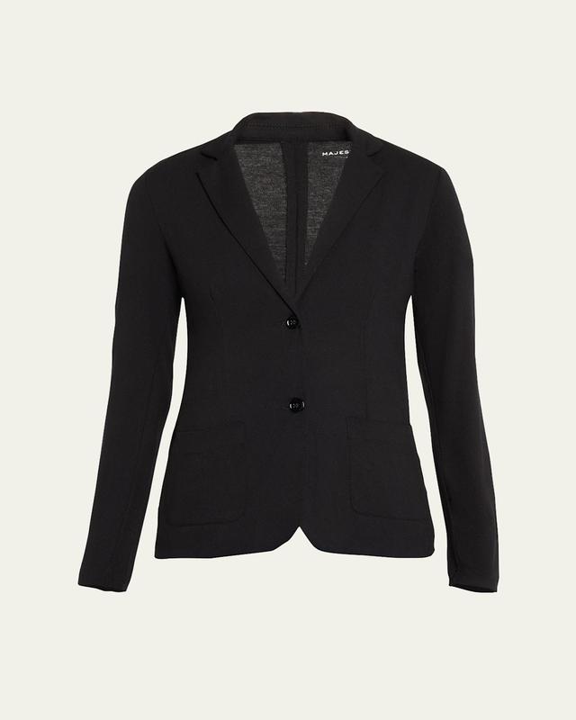 Soft Touch Two-Button Blazer Product Image