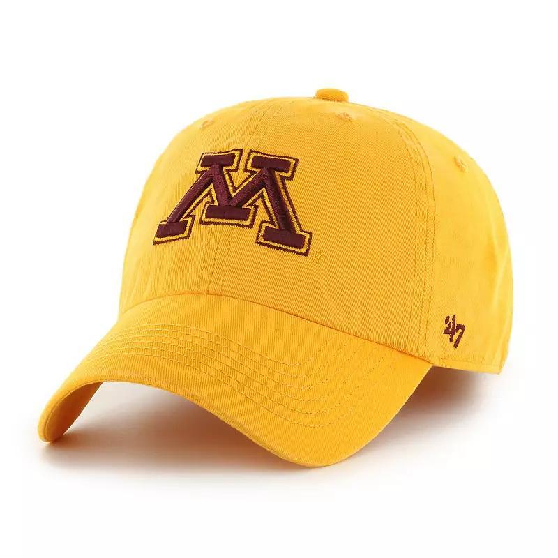 Mens 47 Brand Gold Minnesota Golden Gophers Franchise Fitted Hat Product Image