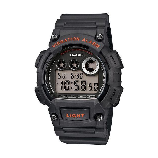 Casio Mens Digital Chronograph Watch, Red Product Image