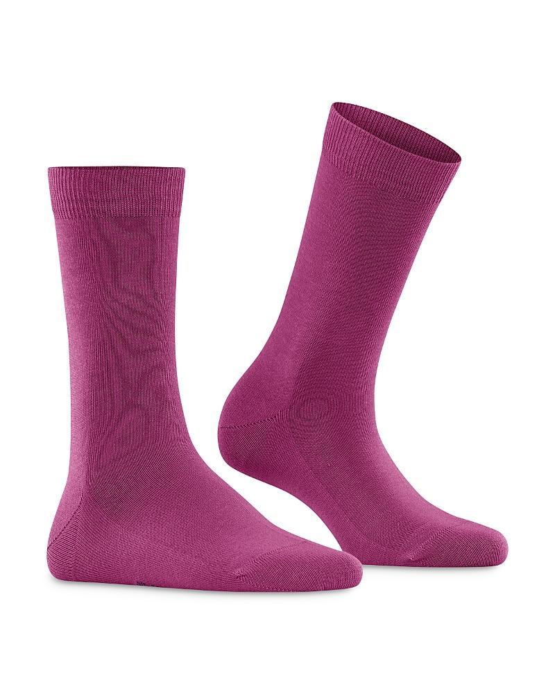 Falke Family Cotton Crew Socks (Dark ) Women's Low Cut Socks Shoes Product Image