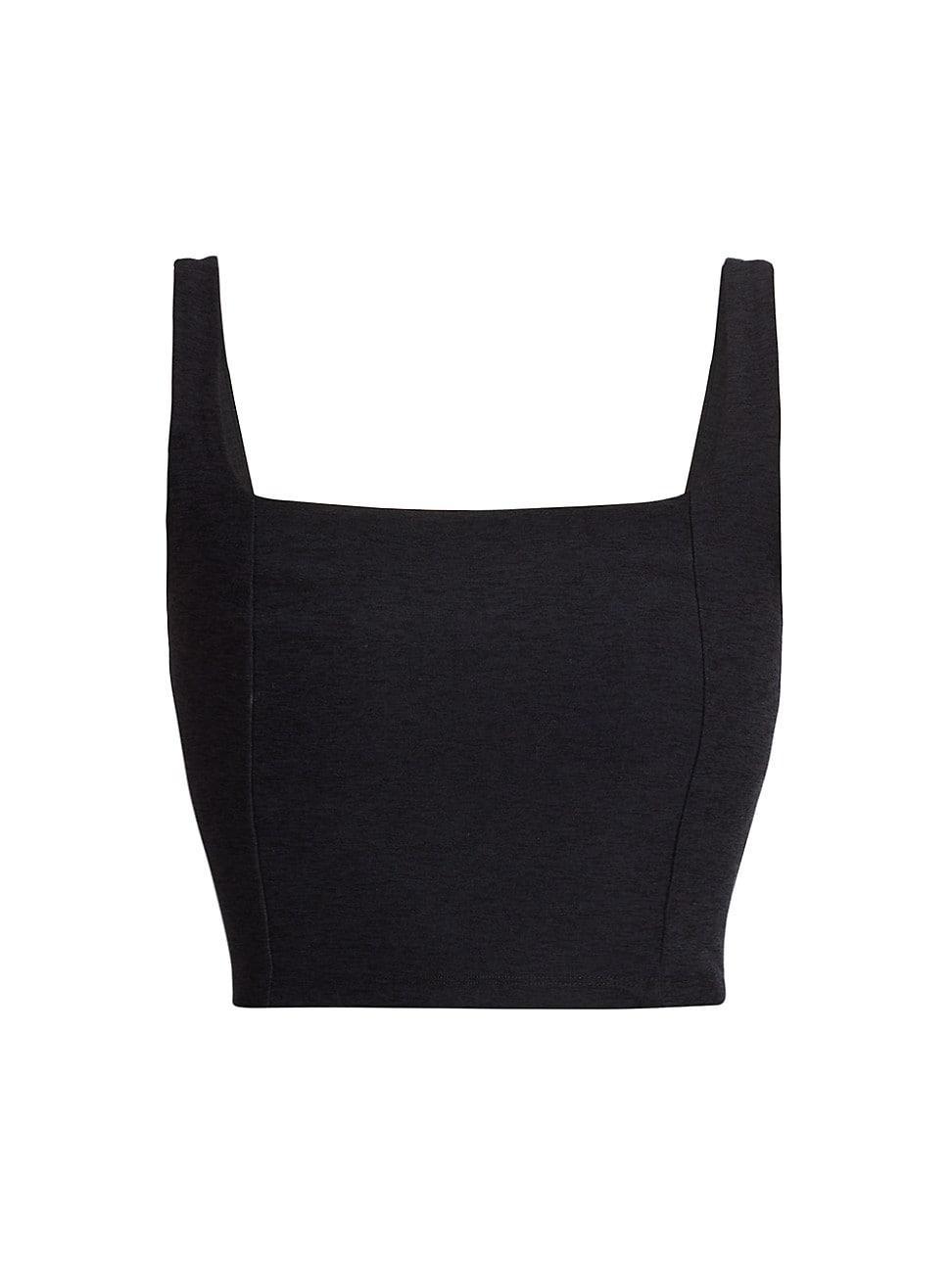 Womens Sleeveless Crop Top Product Image