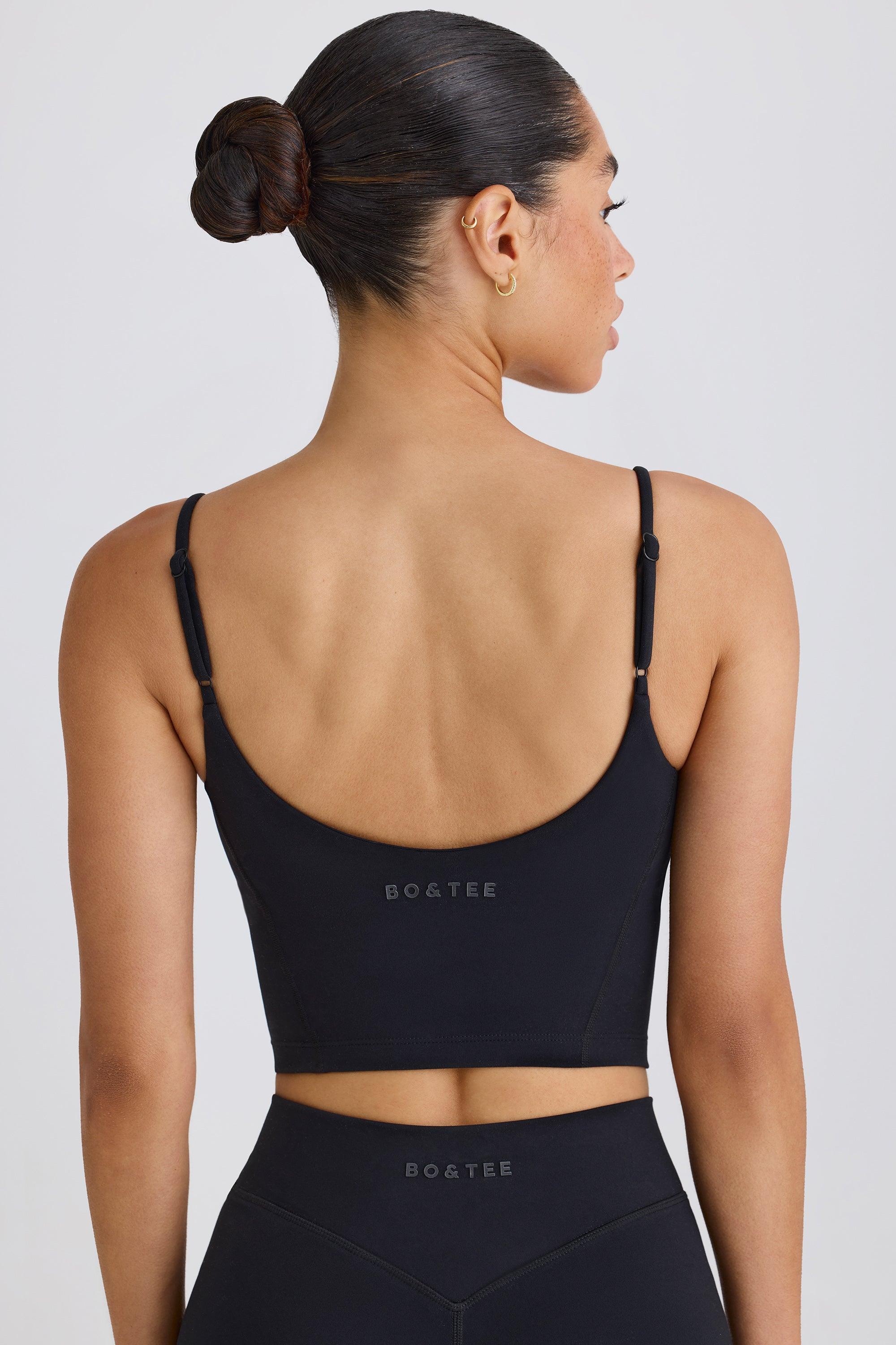 Soft Active Tank Top in Black Product Image