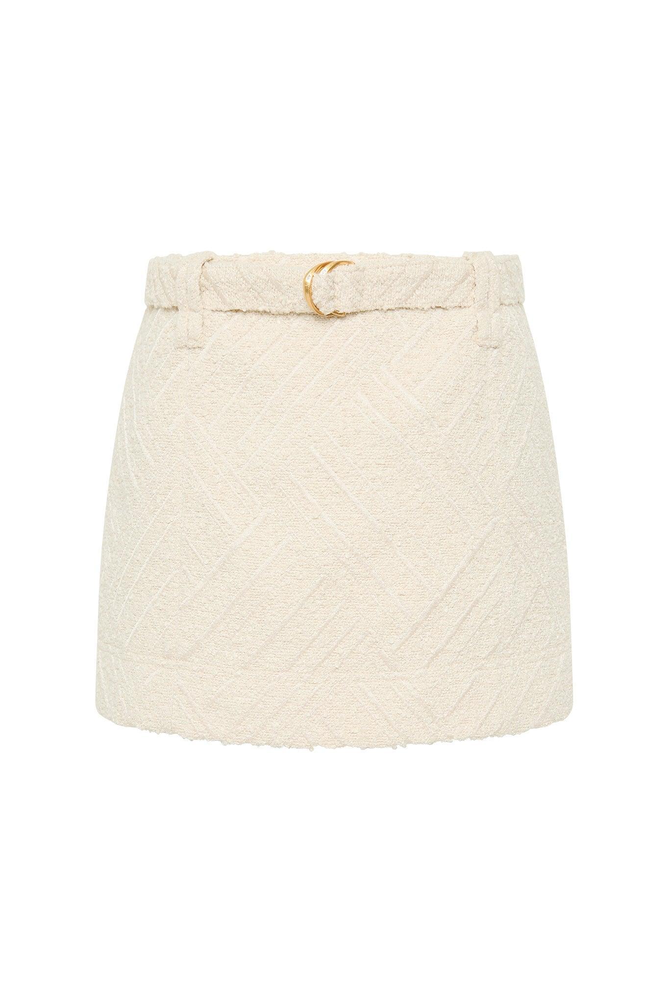 Tectonic Jacquard Mini Skirt Product Image