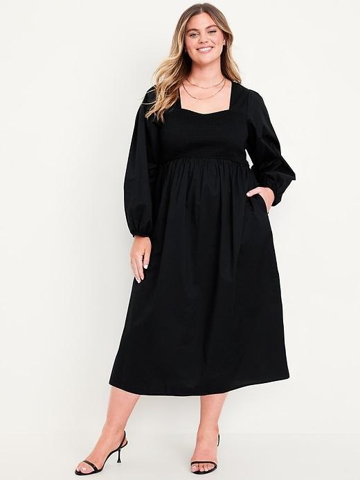 Fit &amp; Flare Midi Dress Product Image