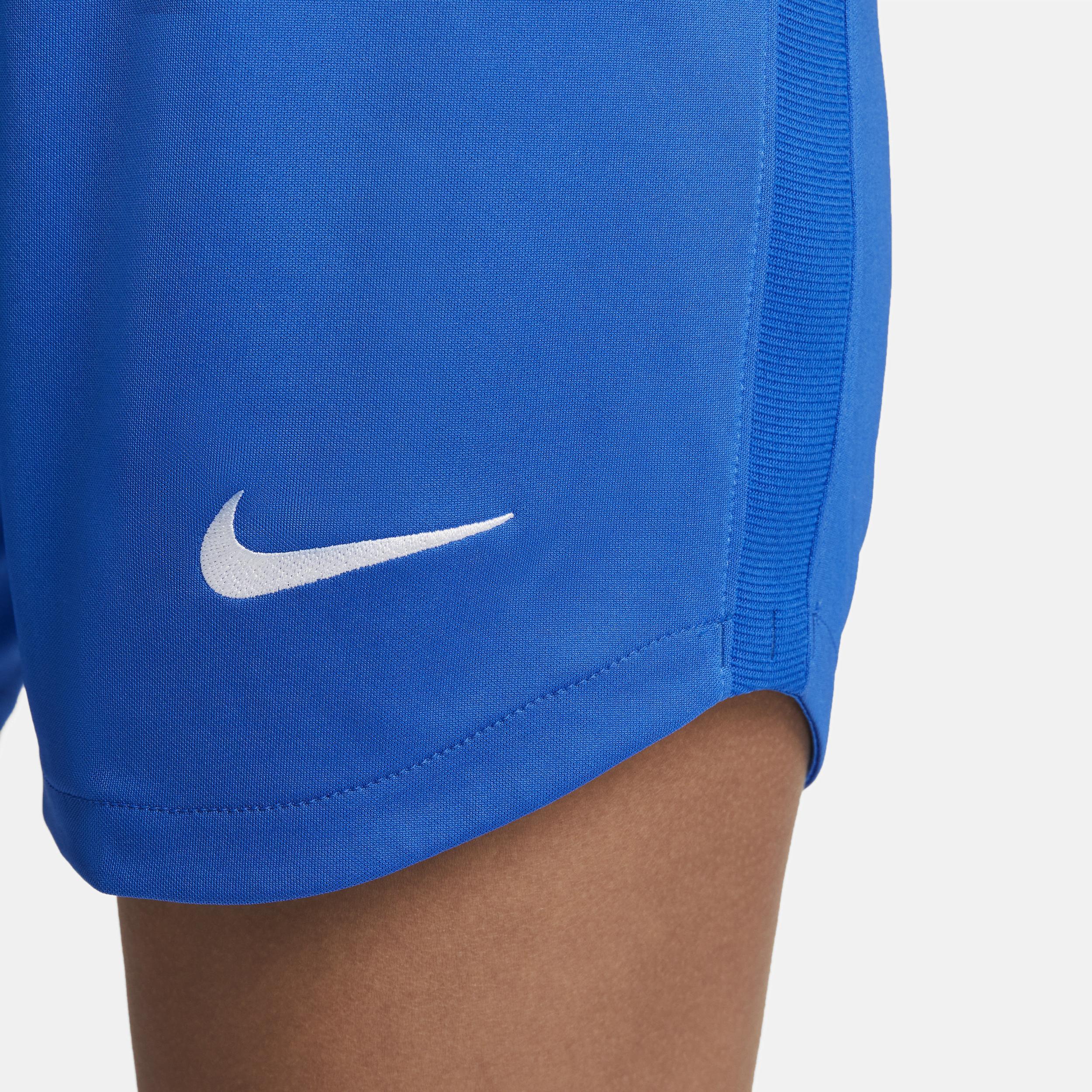 Womens Nike Blue Netherlands Womens National Team 2021 Stadium Home/Away Performance Shorts Product Image