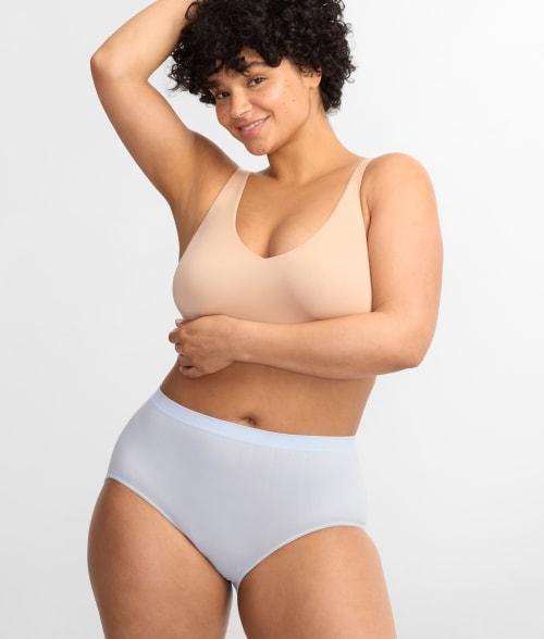 Bali Comfort Revolution Seamless Microfiber Brief 803J, Womens Product Image