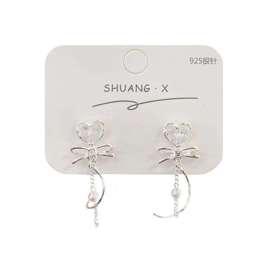 Rhinestone Drop Earring Product Image