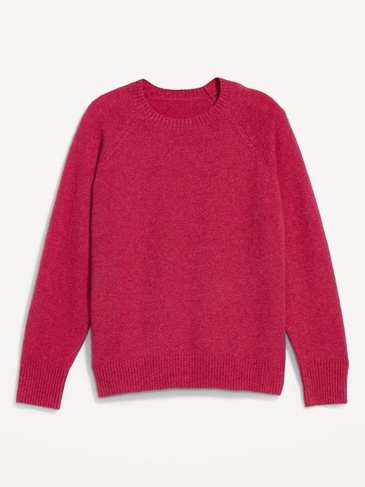 Cozy Crew-Neck Ombré Sweater Product Image