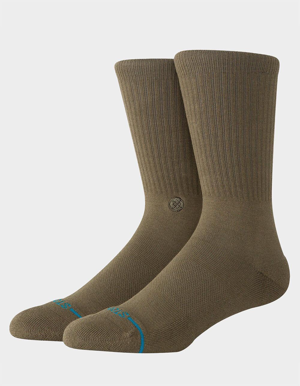 STANCE Icon Organic Mens Crew Socks Product Image