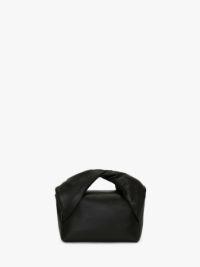 MEDIUM TWISTER - LEATHER TOP HANDLE BAG in black | JW Anderson US  Product Image