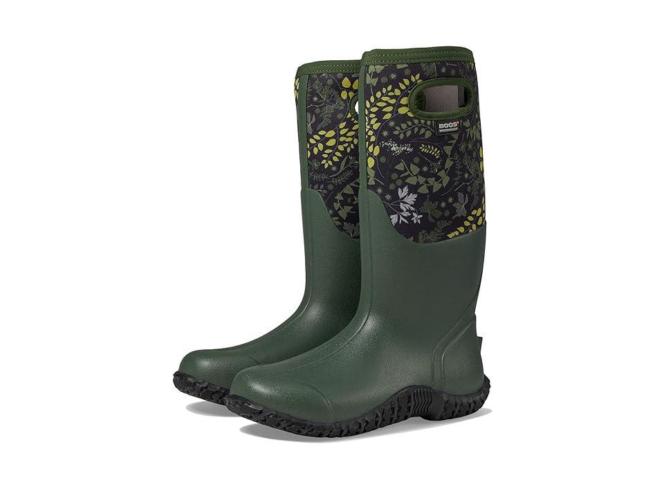 Bogs Mesa - English Botanical Multi) Women's Rain Boots Product Image