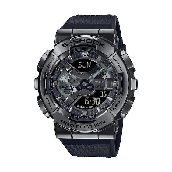 Men's Casio G-Shock Classic Black Resin Strap Watch with Black Dial (Model: Gm110Bb-1A) Product Image