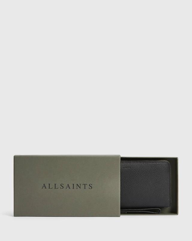 AllSaints Fetch Leather Phone Wristlet Product Image