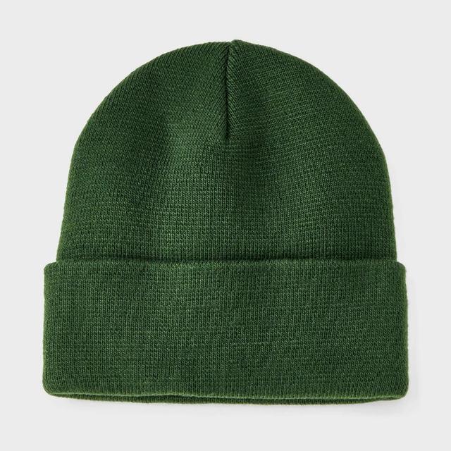 Mens Knit Cuffed Beanie - Goodfellow & Co Product Image