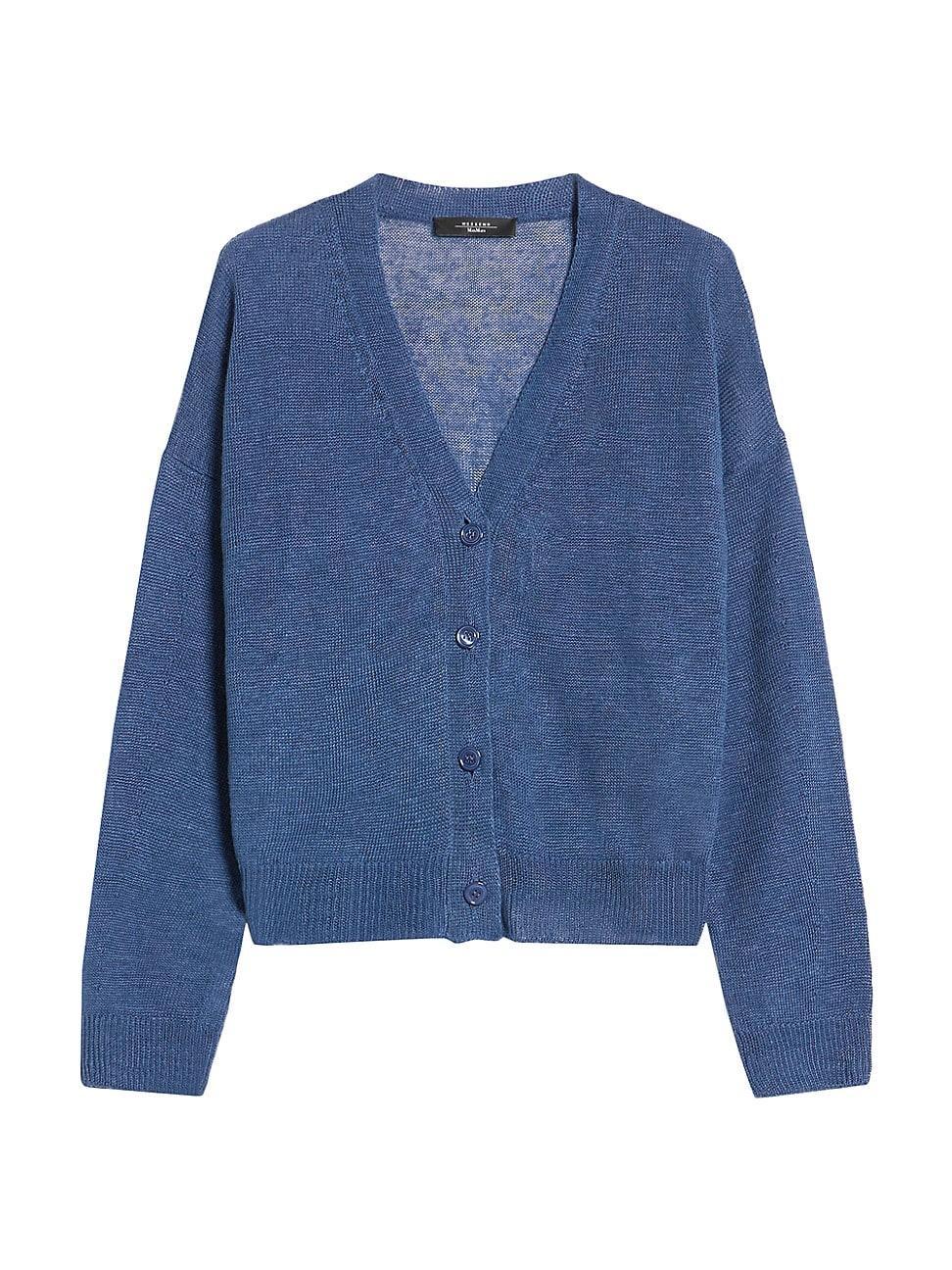 Womens Daniela Linen Oversized Cardigan Product Image