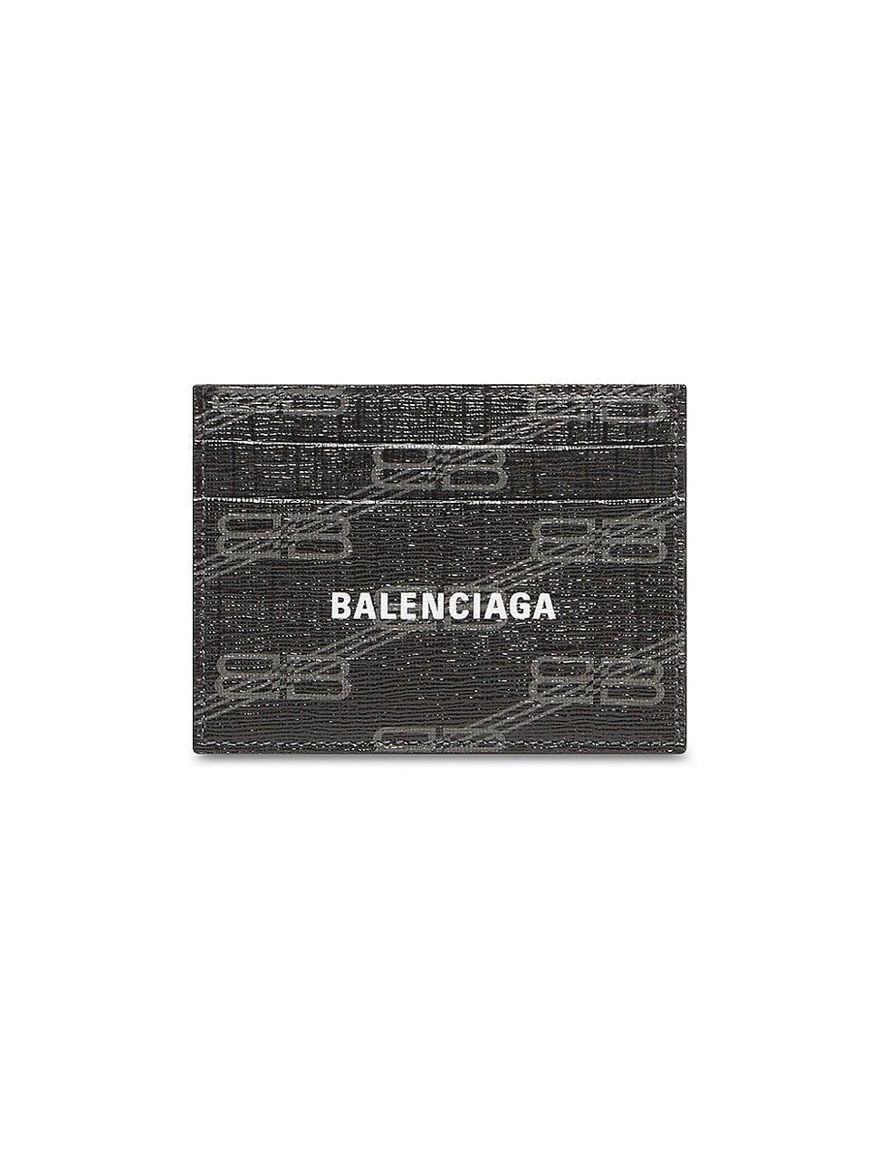 Mens Signature Card Holder BB Monogram Coated Canvas Product Image