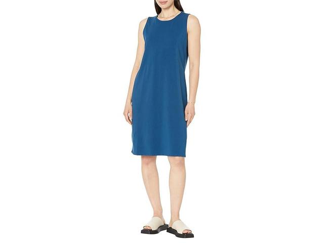 Eileen Fisher Organic Cotton Knit Tank Dress Product Image