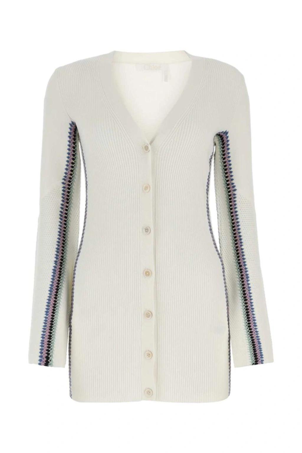 Chloe Knitwear In White Product Image