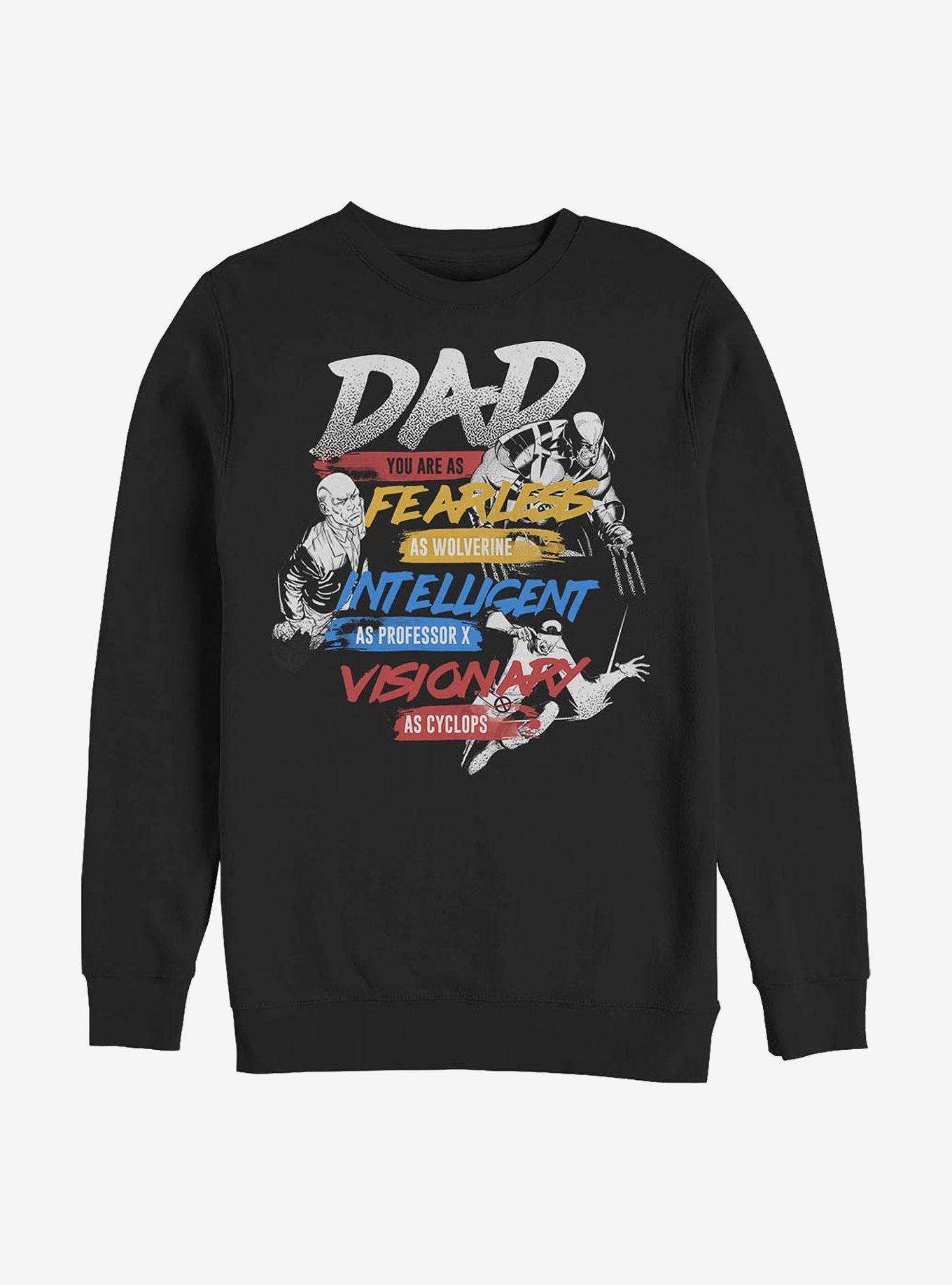 Marvel X-Men Dad You Are Crew Sweatshirt Product Image