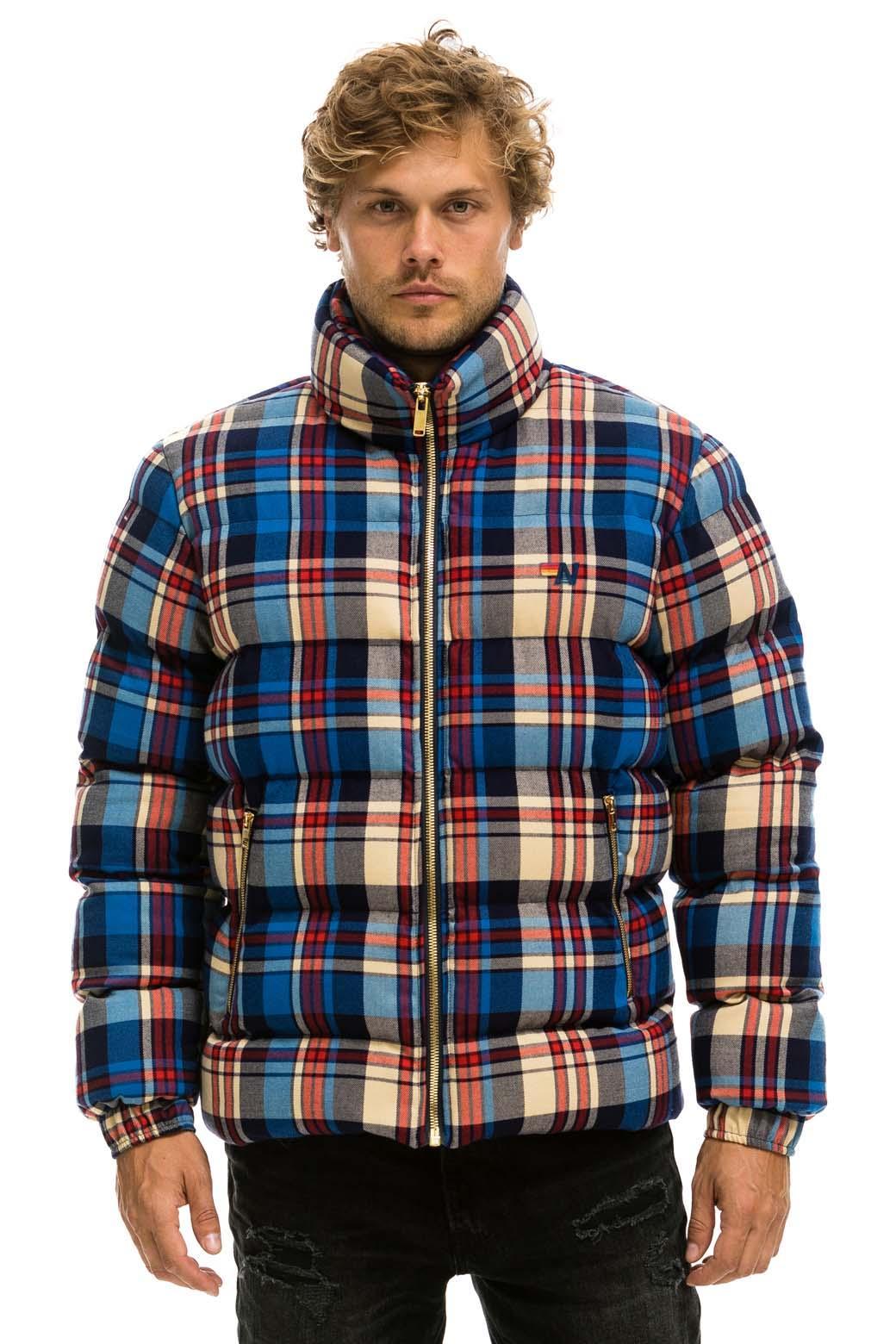 PLAID TRAVELER JACKET - PATRIOT PLAID Female Product Image