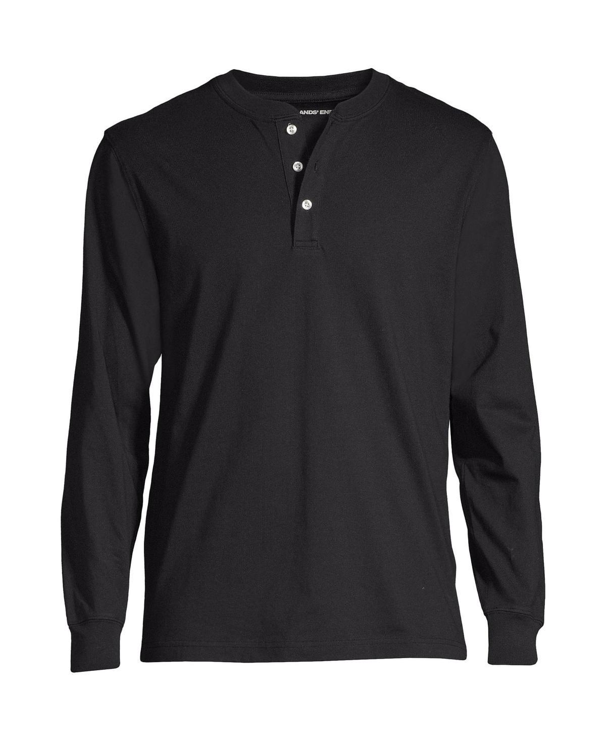 Mens Lands End Super-T Henley Product Image