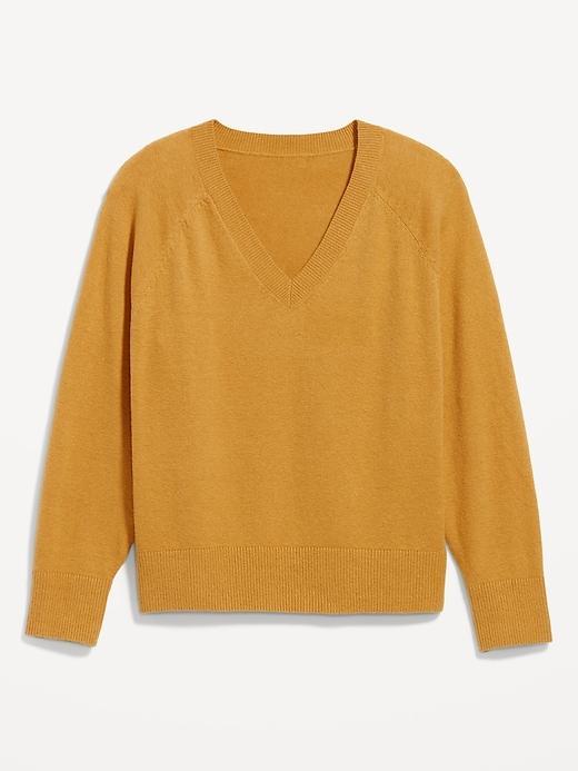 SoSoft Loose V-Neck Sweater Product Image