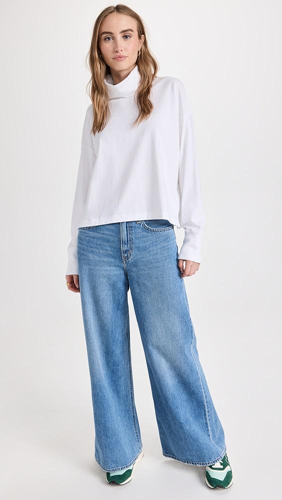 ATM Anthony Thomas Melillo Heavy Cotton Oversized Turtleneck | Shopbop Product Image