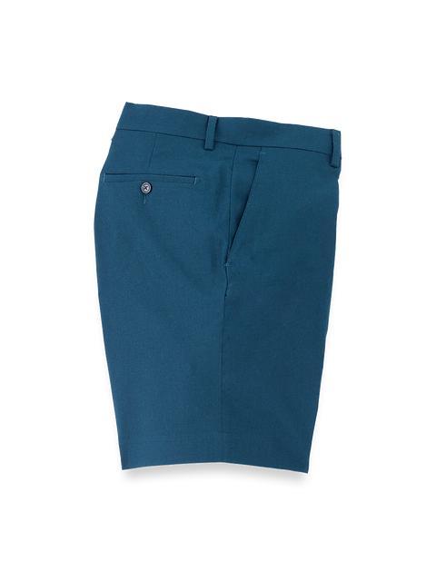 Linen / Cotton Shorts - Navy Product Image