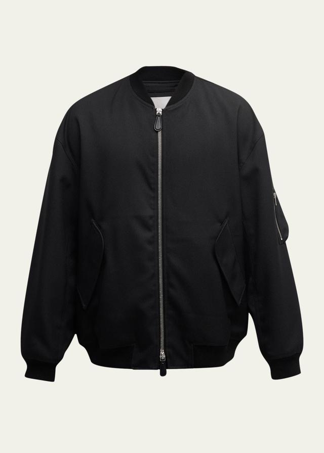 Mens Padded Oversized Bomber Jacket Product Image